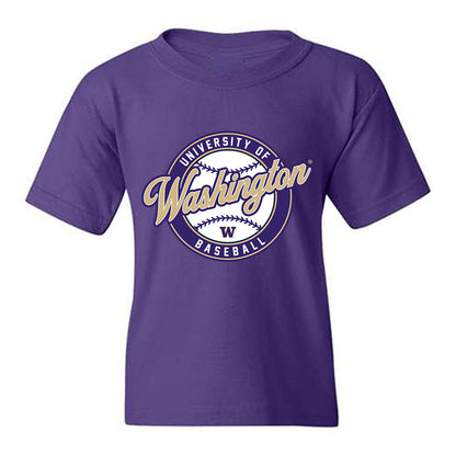 Washington - NCAA Baseball : Noah Sorensen - Sports Shersey Youth T-Shirt-0