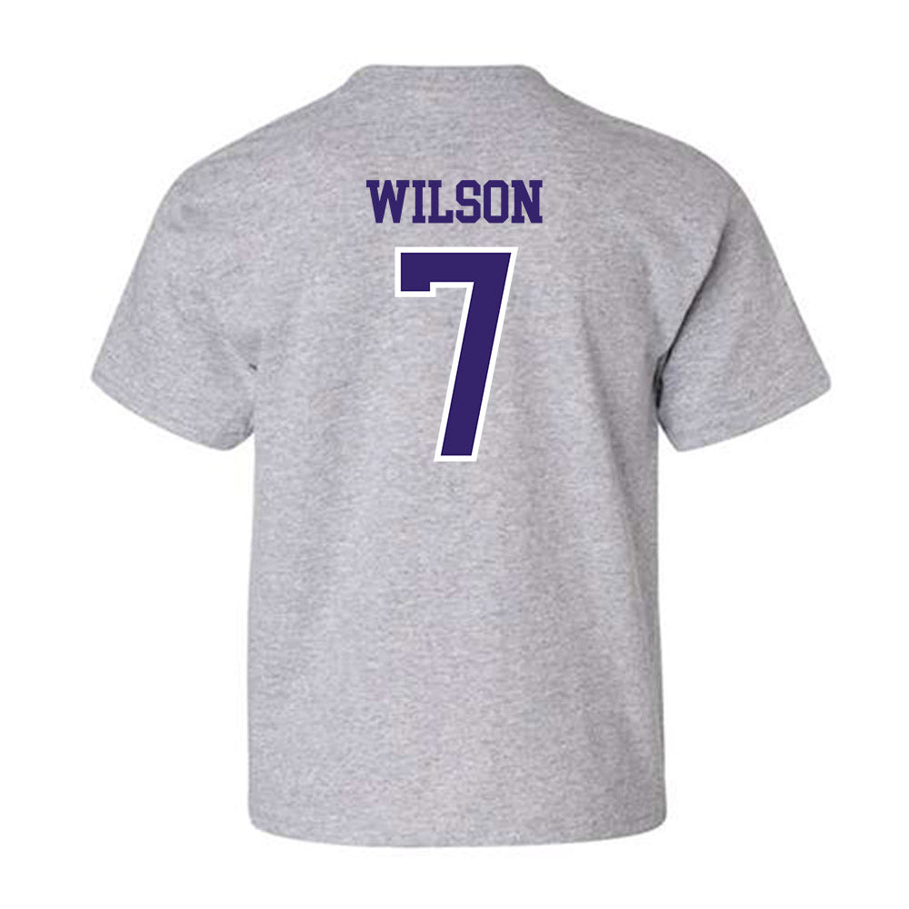 Washington - NCAA Baseball : Blake Wilson - Sports Shersey Youth T-Shirt-1