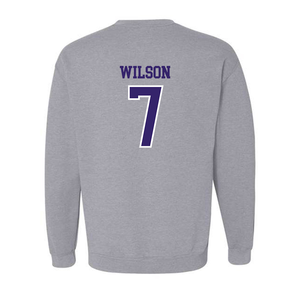 Washington - NCAA Baseball : Blake Wilson - Sports Shersey Crewneck Sweatshirt-1