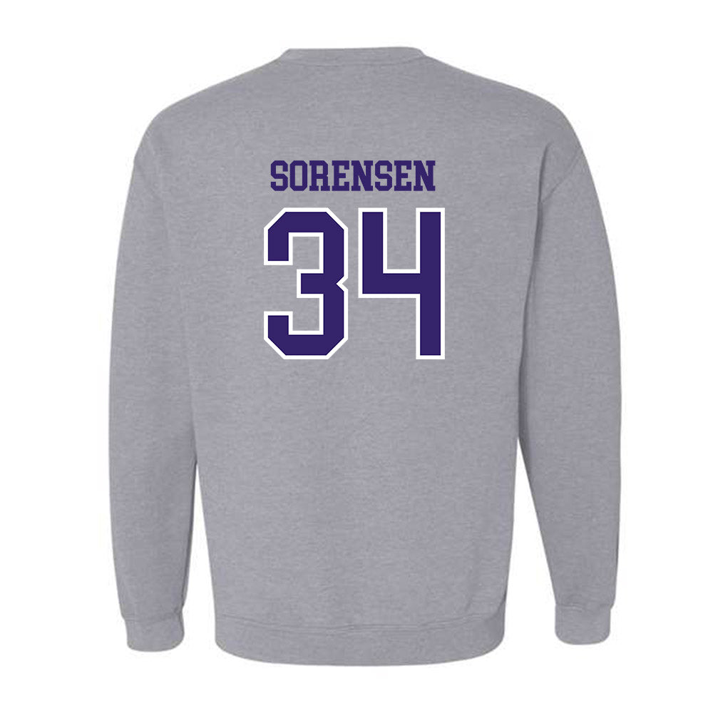 Washington - NCAA Baseball : Noah Sorensen - Sports Shersey Crewneck Sweatshirt-1