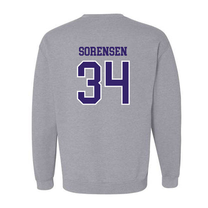 Washington - NCAA Baseball : Noah Sorensen - Sports Shersey Crewneck Sweatshirt-1