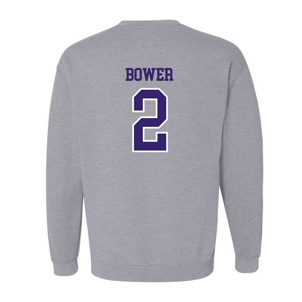 Washington - NCAA Baseball : Colton Bower - Sports Shersey Crewneck Sweatshirt-1
