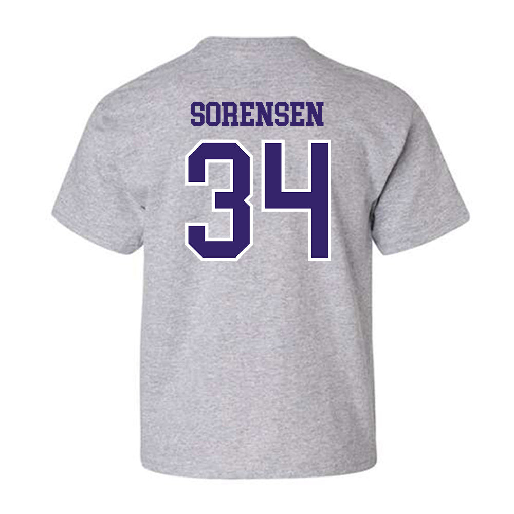 Washington - NCAA Baseball : Noah Sorensen - Sports Shersey Youth T-Shirt-1