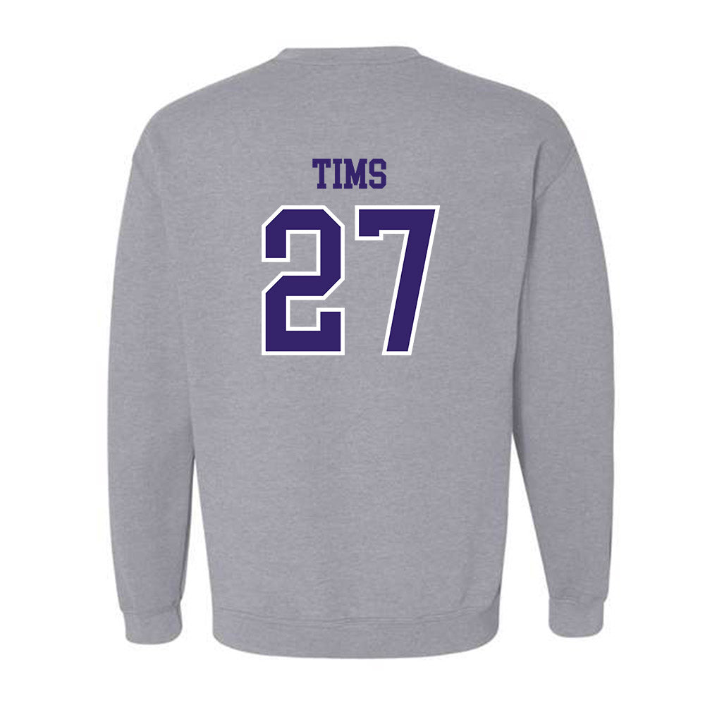Washington - NCAA Baseball : Justin Tims - Sports Shersey Crewneck Sweatshirt-1