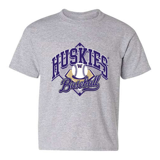 Washington - NCAA Baseball : Braeden Terry - Sports Shersey Youth T-Shirt-0