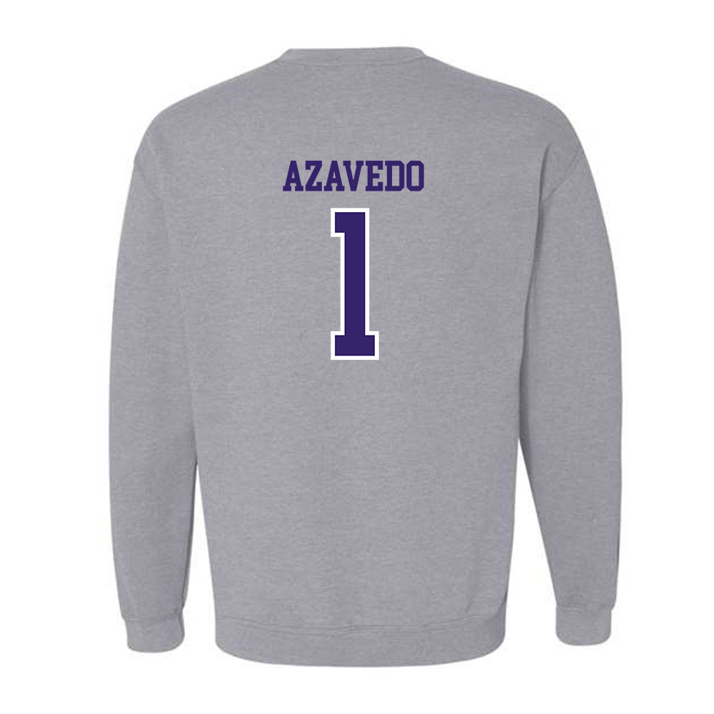 Washington - NCAA Women's Volleyball : Addy Azavedo - Sports Shersey Crewneck Sweatshirt-1