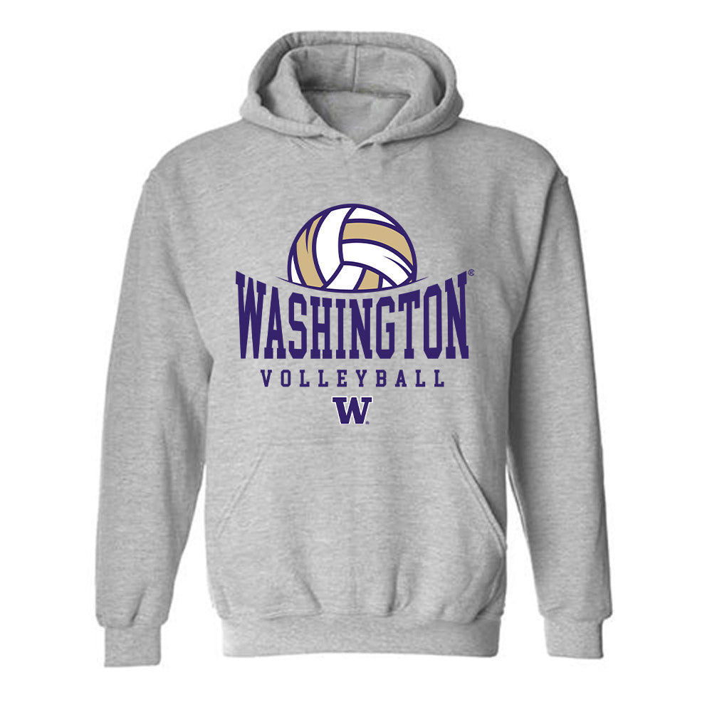 Washington - NCAA Women's Volleyball : Taylor Simpson - Sports Shersey Hooded Sweatshirt-0