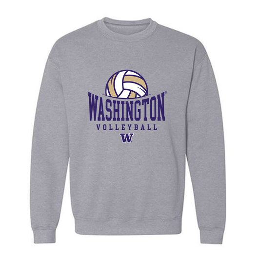 Washington - NCAA Women's Volleyball : Lauren Bays - Sports Shersey Crewneck Sweatshirt-0