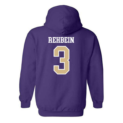Washington - NCAA Softball : Rylee Rehbein - Sports Shersey Hooded Sweatshirt-1