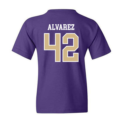 Washington - NCAA Softball : Giselle Alvarez - Sports Shersey Youth T-Shirt-1