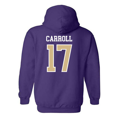 Washington - NCAA Softball : Ava Carroll - Sports Shersey Hooded Sweatshirt-1