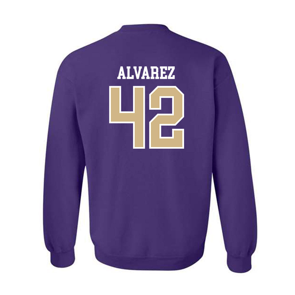 Washington - NCAA Softball : Giselle Alvarez - Sports Shersey Crewneck Sweatshirt-1