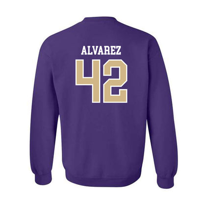 Washington - NCAA Softball : Giselle Alvarez - Sports Shersey Crewneck Sweatshirt-1