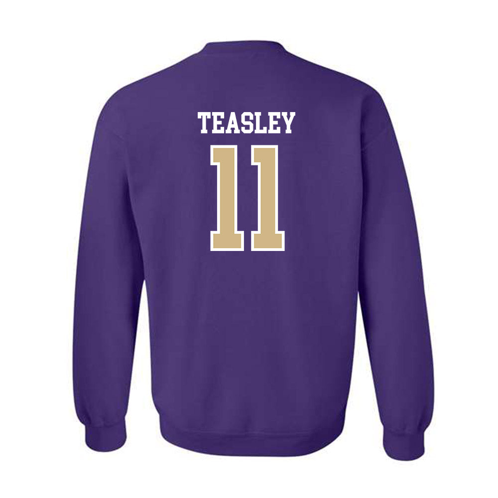 Washington - NCAA Softball : Marley Teasley - Sports Shersey Crewneck Sweatshirt-1