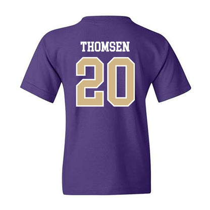 Washington - NCAA Softball : Allie Thomsen - Sports Shersey Youth T-Shirt-1