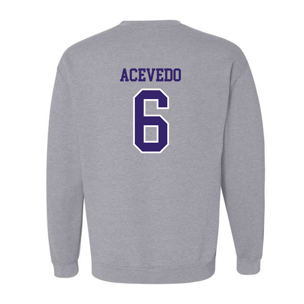 Washington - NCAA Softball : Melody Acevedo - Sports Shersey Crewneck Sweatshirt-1