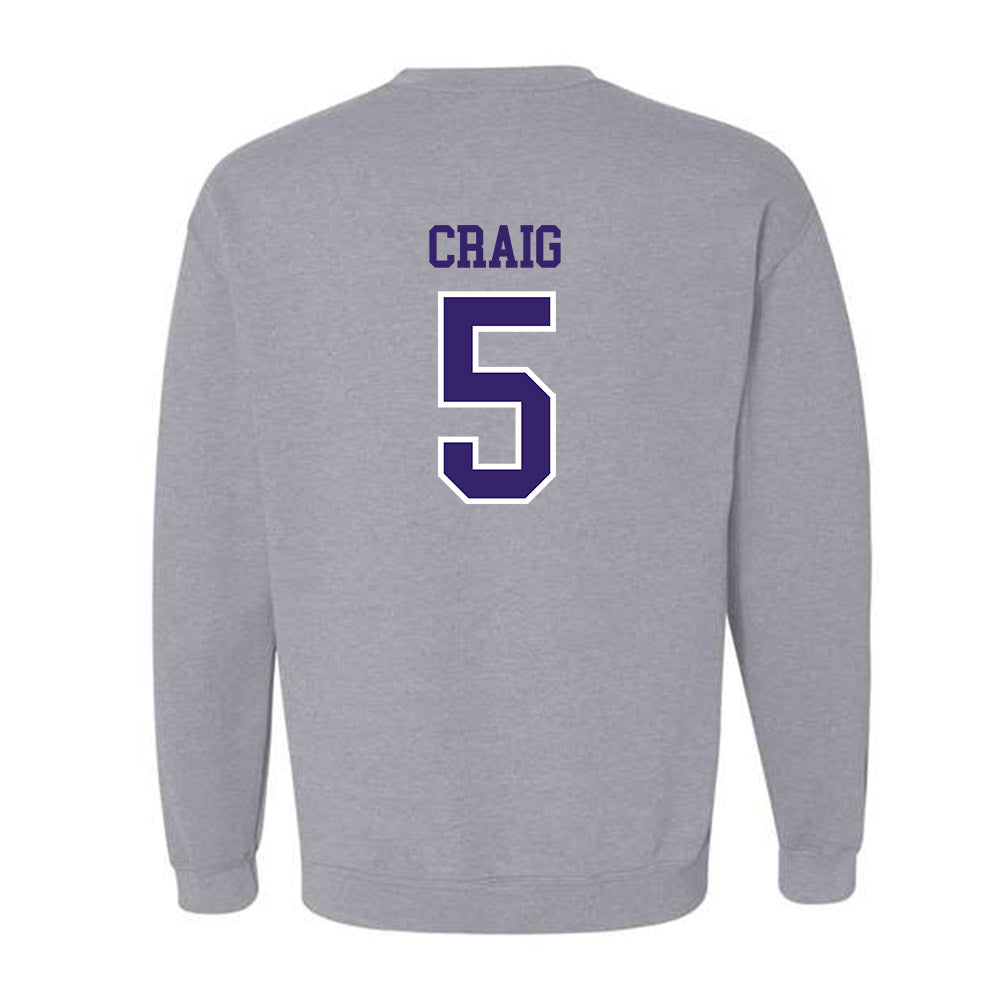 Washington - NCAA Softball : Addie Craig - Sports Shersey Crewneck Sweatshirt-1