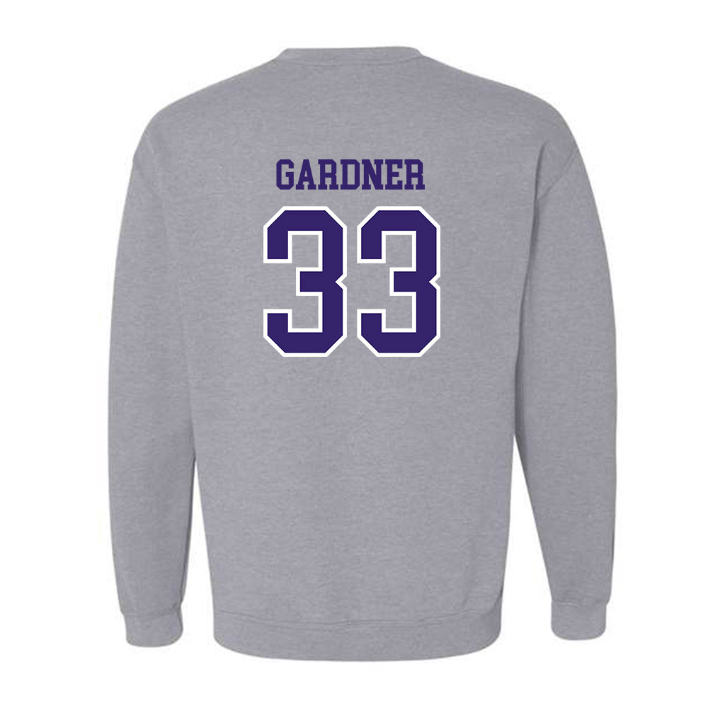 Washington - NCAA Softball : Jing Gardner - Sports Shersey Crewneck Sweatshirt-1