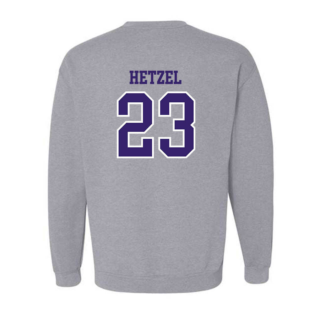 Washington - NCAA Softball : Ally Hetzel - Sports Shersey Crewneck Sweatshirt-1