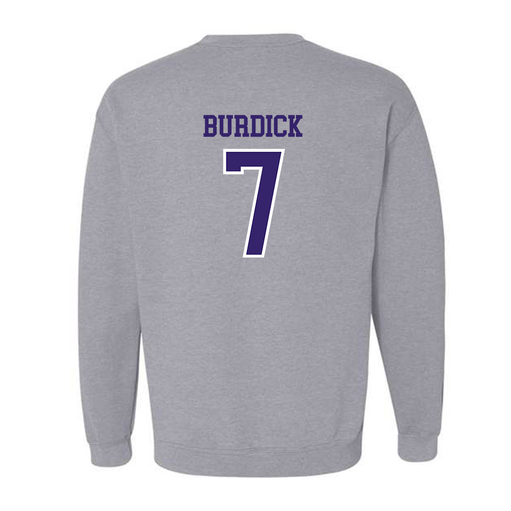 Washington - NCAA Softball : Kaycie Burdick - Sports Shersey Crewneck Sweatshirt-1