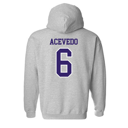 Washington - NCAA Softball : Melody Acevedo - Sports Shersey Hooded Sweatshirt-1