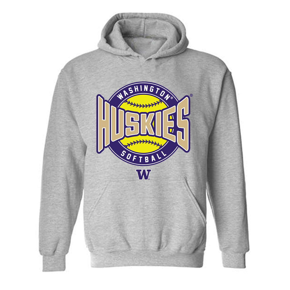Washington - NCAA Softball : Ryan Maddox - Sports Shersey Hooded Sweatshirt-0
