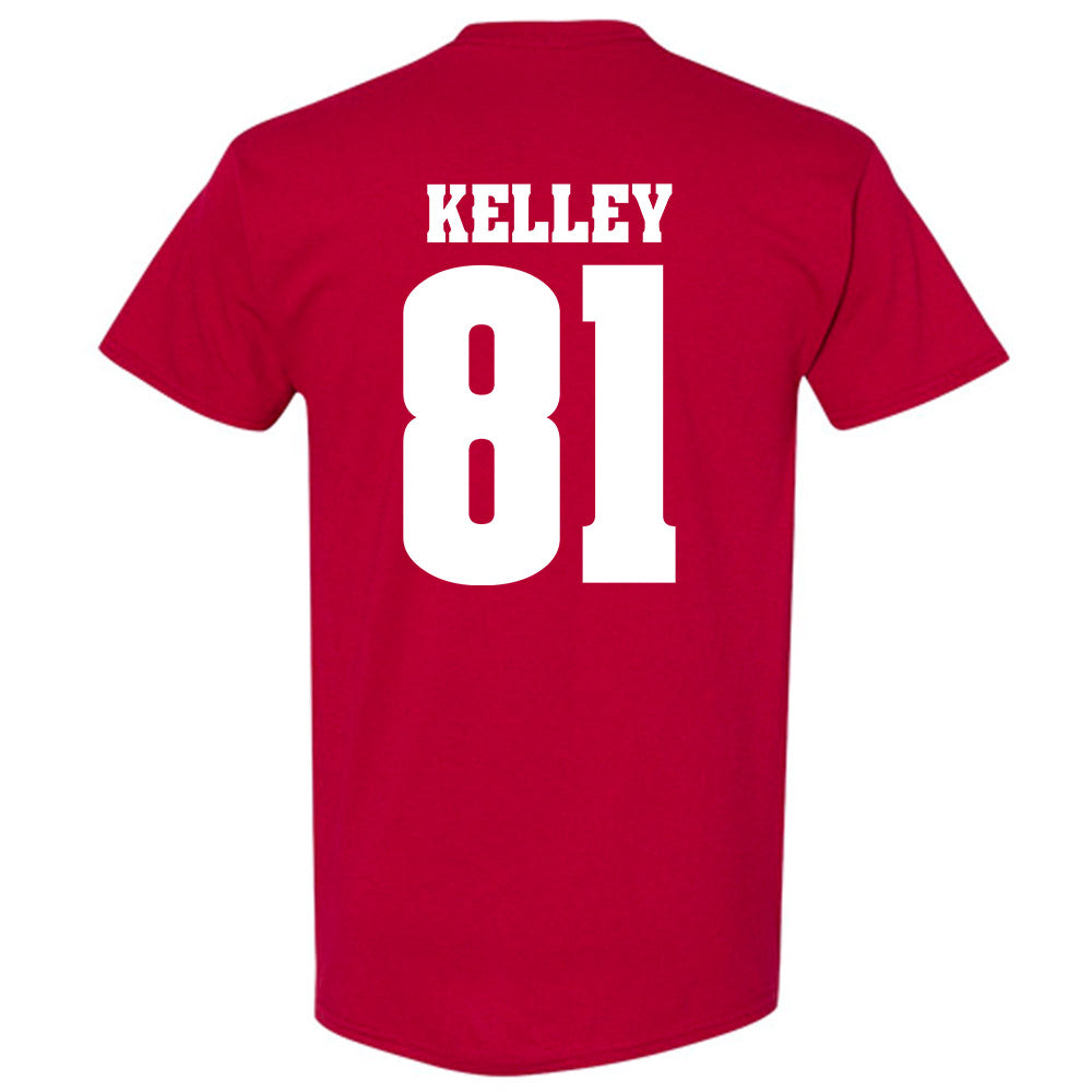 Wisconsin - NCAA Football : Mason Kelley - Sports Shersey T-Shirt-1