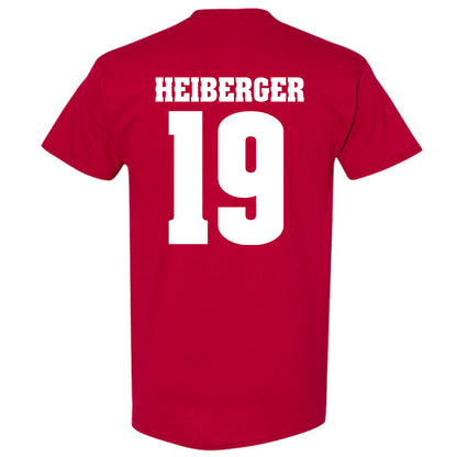 Wisconsin - NCAA Football : Thomas Heiberger - Sports Shersey T-Shirt-1