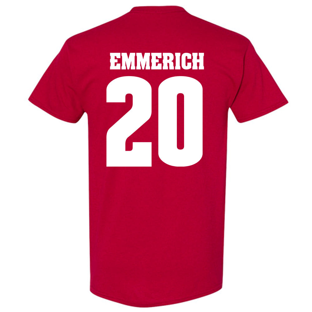 Wisconsin - NCAA Football : Luke Emmerich - Sports Shersey T-Shirt-1
