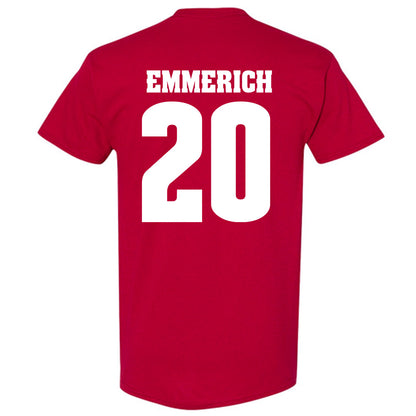 Wisconsin - NCAA Football : Luke Emmerich - Sports Shersey T-Shirt-1