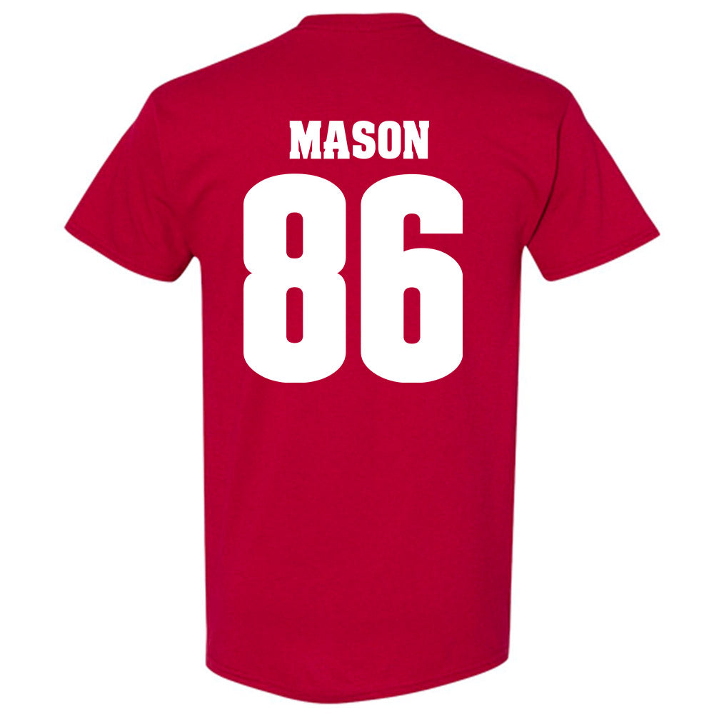 Wisconsin - NCAA Football : Lance Mason - Sports Shersey T-Shirt-1