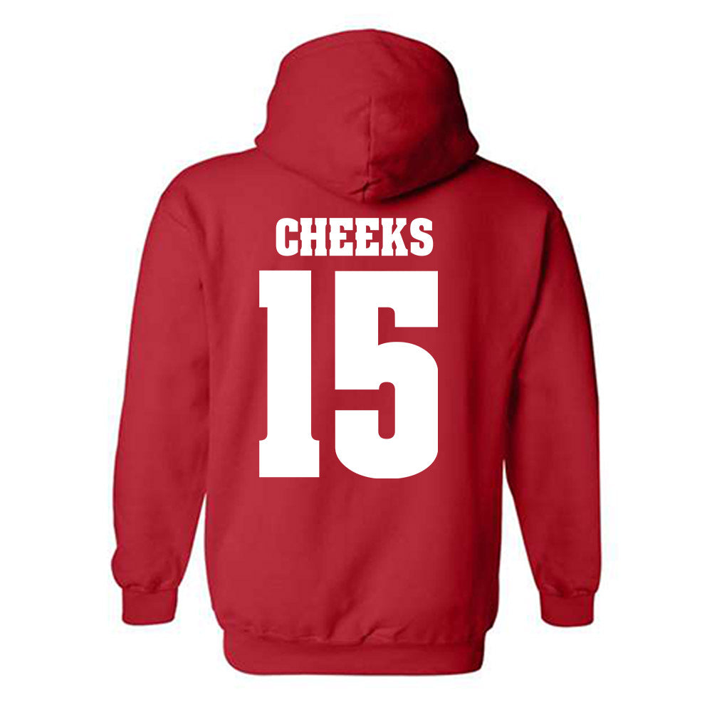 Wisconsin - NCAA Football : Sebastian Cheeks - Sports Shersey Hooded Sweatshirt-1