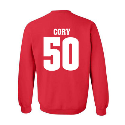 Wisconsin - NCAA Football : Ryan Cory - Sports Shersey Crewneck Sweatshirt-1