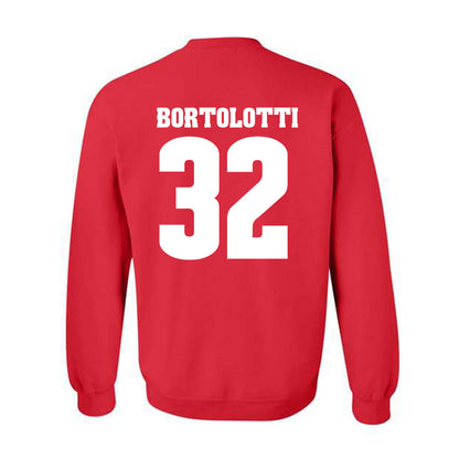 Wisconsin - NCAA Football : Harrison Bortolotti - Sports Shersey Crewneck Sweatshirt-1