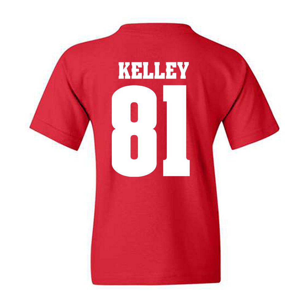 Wisconsin - NCAA Football : Mason Kelley - Sports Shersey Youth T-Shirt-1