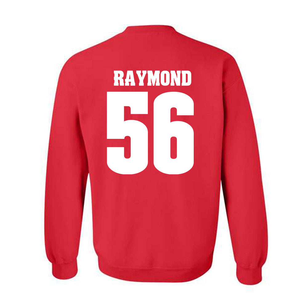 Wisconsin - NCAA Football : Cody Raymond - Sports Shersey Crewneck Sweatshirt-1