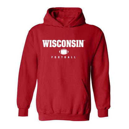 Wisconsin - NCAA Football : Cooper Catalano - Sports Shersey Hooded Sweatshirt-0