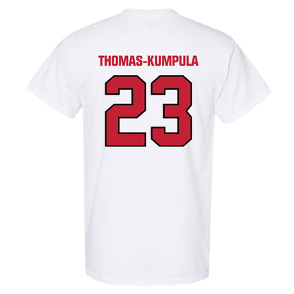 Wisconsin - NCAA Football : Davion Thomas-Kumpula - Sports Shersey T-Shirt-1
