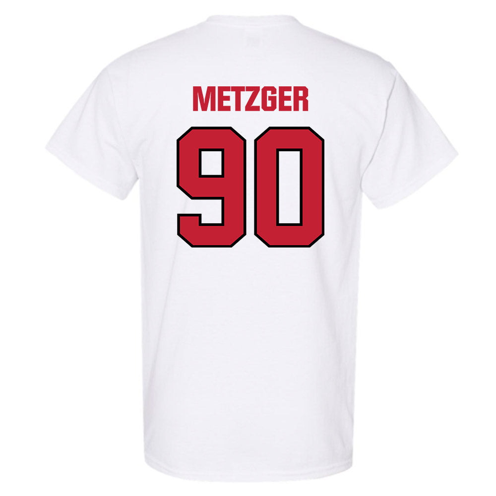 Wisconsin - NCAA Football : Hayden Metzger - Sports Shersey T-Shirt-1