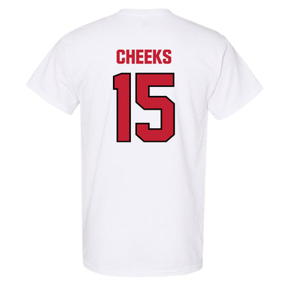 Wisconsin - NCAA Football : Sebastian Cheeks - Sports Shersey T-Shirt-1