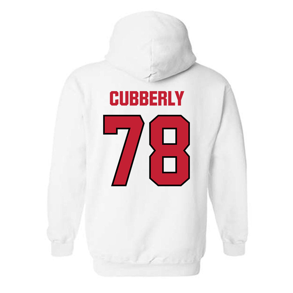 Wisconsin - NCAA Football : Colin Cubberly - Sports Shersey Hooded Sweatshirt-1