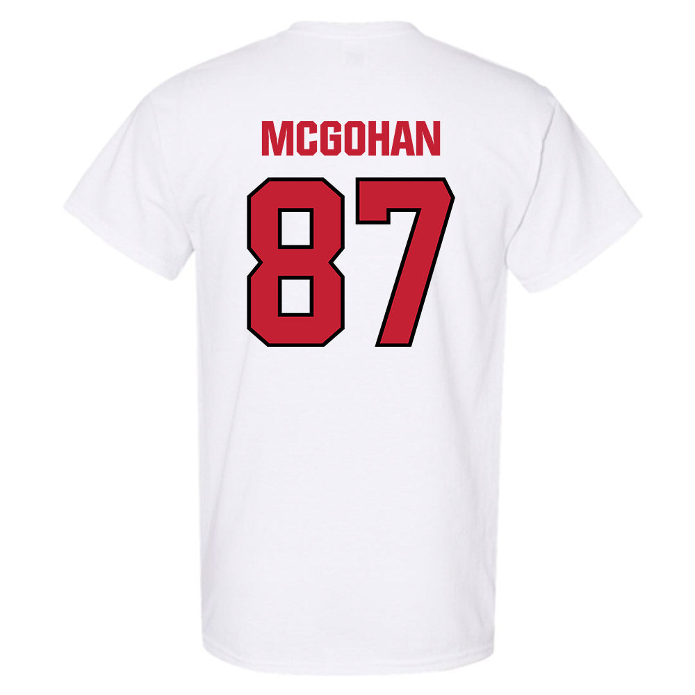 Wisconsin - NCAA Football : Jackson McGohan - Sports Shersey T-Shirt-1