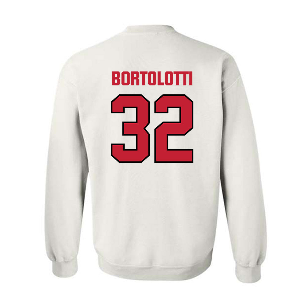 Wisconsin - NCAA Football : Harrison Bortolotti - Sports Shersey Crewneck Sweatshirt-1