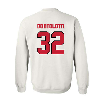 Wisconsin - NCAA Football : Harrison Bortolotti - Sports Shersey Crewneck Sweatshirt-1