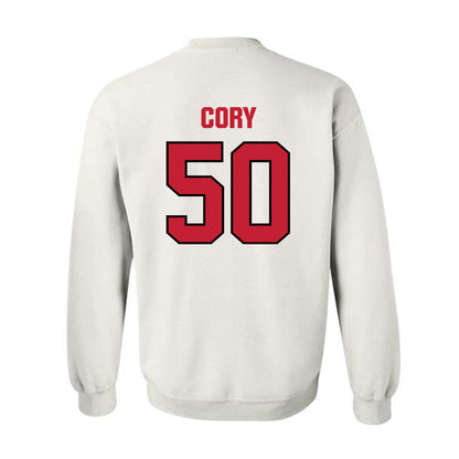 Wisconsin - NCAA Football : Ryan Cory - Sports Shersey Crewneck Sweatshirt-1