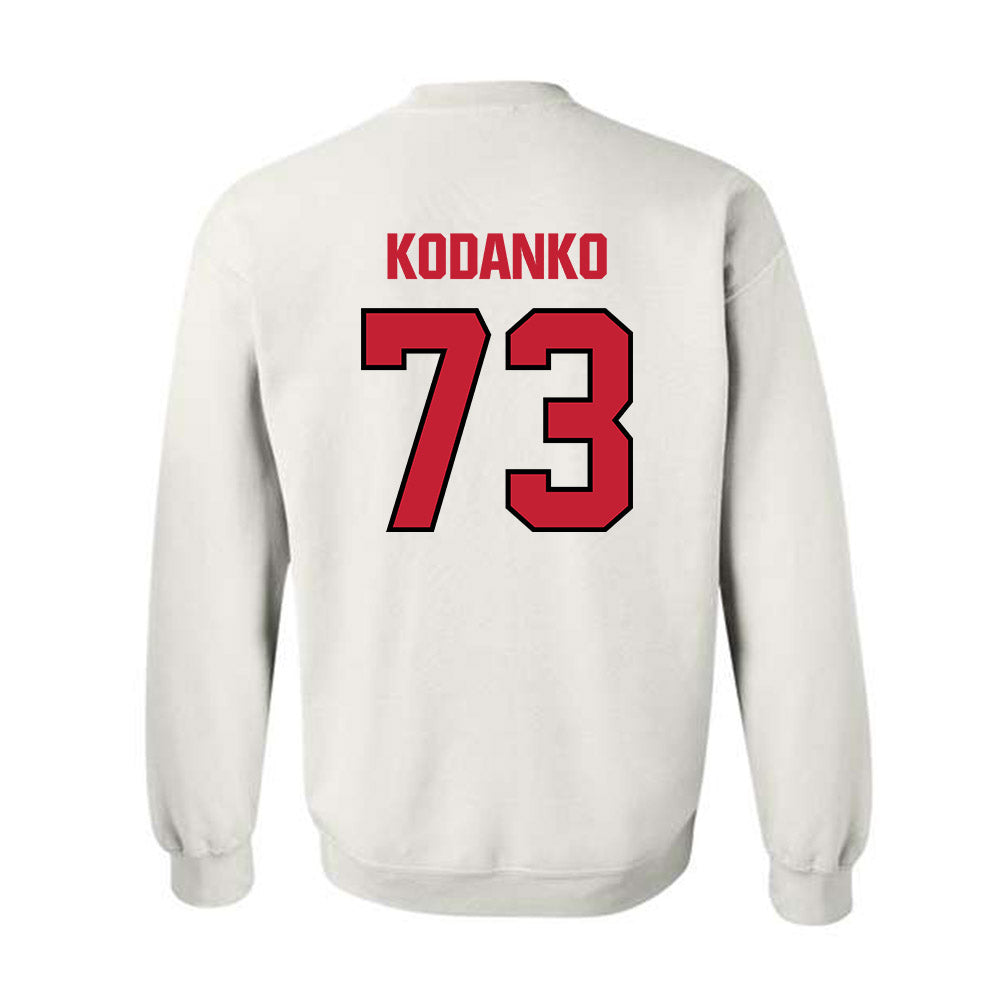 Wisconsin - NCAA Football : Kerry Kodanko - Sports Shersey Crewneck Sweatshirt-1