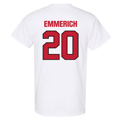 Wisconsin - NCAA Football : Luke Emmerich - Sports Shersey T-Shirt-1