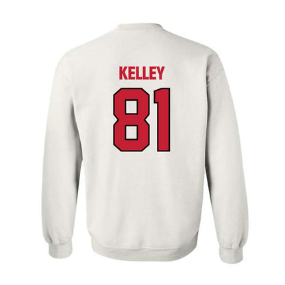 Wisconsin - NCAA Football : Mason Kelley - Sports Shersey Crewneck Sweatshirt-1