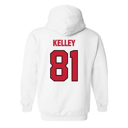 Wisconsin - NCAA Football : Mason Kelley - Sports Shersey Hooded Sweatshirt-1