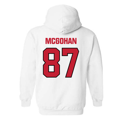 Wisconsin - NCAA Football : Jackson McGohan - Sports Shersey Hooded Sweatshirt-1
